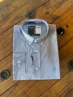 Camisa Austin Western M/L - Azul - comprar online