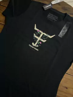 Camiseta Texas Farm - Preta