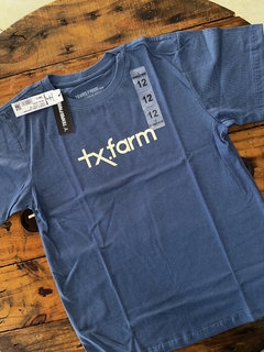 Camiseta Texas Farm - Azul intense - comprar online