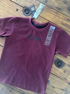 Camiseta Texas Farm - Vermelho vinho - comprar online