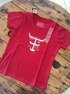 Camiseta Texas Farm - Vermelho cereja - comprar online