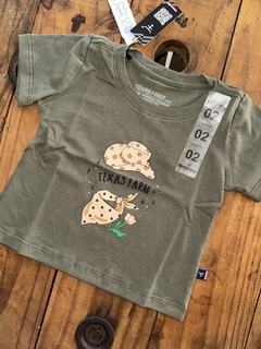 Camiseta Texas Farm - Verde floresta - comprar online