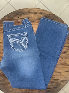 Calça DW53 Bordada Branca - Docks Western