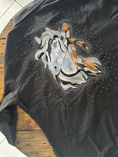Camisa Bordados com pedraria - loja online
