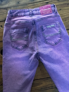 Calça Vintage Bright Roxa - Texas Farm na internet