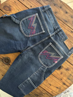 Calça Carpinteira Bordada - Docks Western
