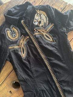 Camisa Linho Cavalos