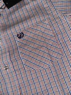 Camisa Docks Western M/C - Xadrez vermelha - comprar online