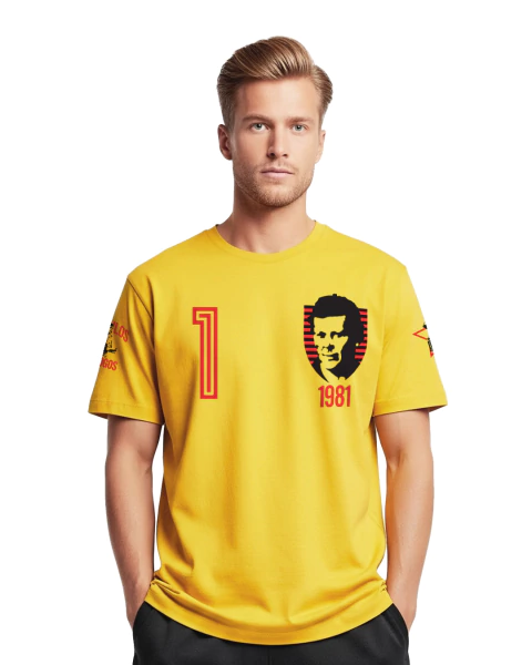 Camiseta de goleiro flamengo 81