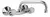 Griferia para Cocina de pared Fv Allegro Cromo 409/15