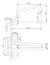 Grifo de pared para cocina 2 llaves FV 15 Allegro 0403.03/15 cromo - Sanitarios Alvear