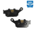 Jogo Pastilhas Freio Cb500f Cb500r Cb500x Cobreq Cerâmica - loja online
