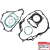 JOGO JUNTAS CG160/BROS160 ORIGINAL HONDA - comprar online