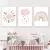 Quadros de parede nórdicos para decoração de quarto infantil. na internet