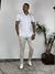 Imagem do Camisa M/C Slim Fit Poliamida Branco - Zip-Off