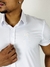 Camisa M/C Slim Fit Poliamida Branco - Zip-Off - loja online