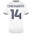 Camisa LA Galaxy Home 22/23 Torcedor Adidas Masculina - Branco - Guimports