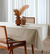 Toalha De Mesa Dohler Clean Linhares Liso 1,60Mx2,70M Am5215 Natural
