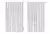Cortina Toscana 1,50+0,40Ax2,35L Branco
