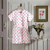 Roupao Adulto Velour Af958 Mod.Ad232 Fiore Estamp.C/Manga Tam.M Formosa Rosa