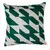 Capa De Almofada Esmeralda 043X043Cm Bege/Verde - comprar online