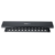Organizador de Cables Horizontal de 2U para Rack de 19" con Cubierta Metálica