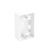 Caja de Pared Universal, Color blanco, Para montaje con Placas de Pared en internet