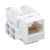 Módulo Jack Keystone Cat6 con terminación 110 (Punchdown) para faceplate - Color Blanco - tienda en línea