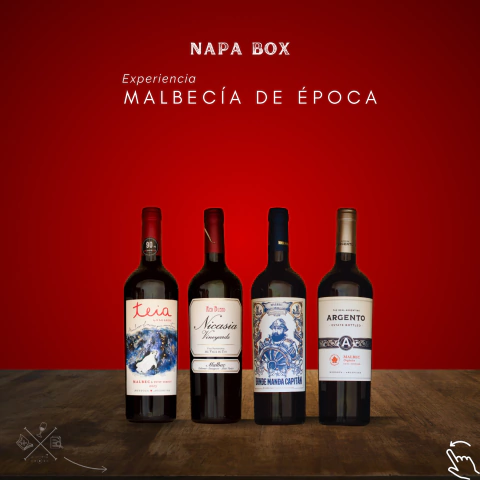 Malbecía De Época | Box 4 Vinos - comprar online
