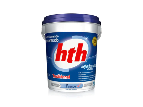 hth® Cloro Concentrado Tradicional 10KG