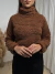 Blusa teddy gola alta Naty - Loja Basiko