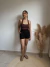 Shorts Alfaiataria Fabi Preto - Loja Basiko