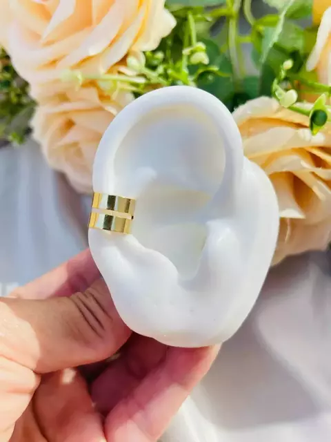 Piercing Fake Chapinha Vazado Folheado - comprar online