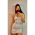 Vestido luxo , tomara que caia com detalhes em strass