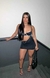 Dress curto e colado moda gringa - comprar online