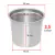Molheira Caldos Hot Dog Cachorro Quente Grande Em Alumínio - comprar online