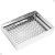 Imagem do Escorredor De Batata Pastel Salgados Coxinha 55x40cm Em Inox