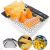 Escorredor De Batata Pastel Salgados Coxinha 55x40cm Em Inox