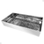 Bandeja Escorredora de Batatas 50x20cm Inox Salgados Pastel