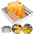 Escorredor De Batata Pastel Salgados Coxinha 20x20cm Em Inox