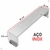 Suporte em Inox para 5 Doceiras De Churros Ademaq Recheador - comprar online