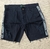 Bermuda Jeans Lacoste Rasgada Faixa Lateral