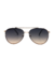 Óculos de Sol Aviador Dourado Degradê - comprar online