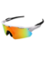 Óculos de Sol Race Branco Espelhado