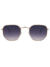 Óculos de Sol Hexagonal Rosê Degrade - Fortuna Sunglasses | Óculos de Sol Femininos de Qualidade 