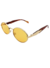 Óculos de Sol Catar Amarelo Animal Print - comprar online