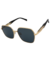 Óculos de Sol Munique Preto e Dourado - comprar online