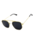 Óculos de Sol Detroit Preto e Dourado - comprar online