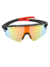 Óculos de Sol Speed Preto Vermelho Espelhado - Fortuna Sunglasses | Óculos de Sol Femininos de Qualidade 