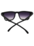 Óculos de Sol Napoli Preto Degradê - Fortuna Sunglasses | Óculos de Sol Femininos de Qualidade 